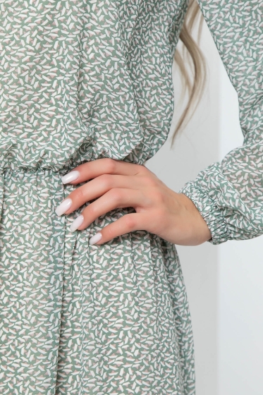 Платье "Фортуна" (олива) П5325